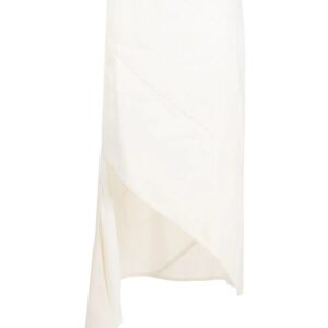 Off-White  draped asymmetric pencil skirt