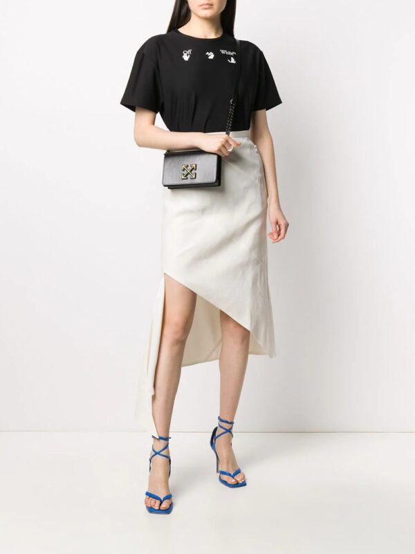 Off-White  draped asymmetric pencil skirt - Image 2
