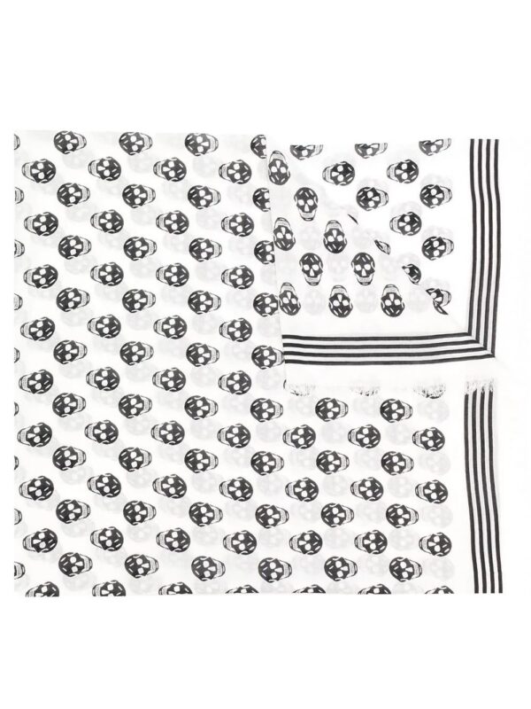 Alexander McQueen  skull-print scarf