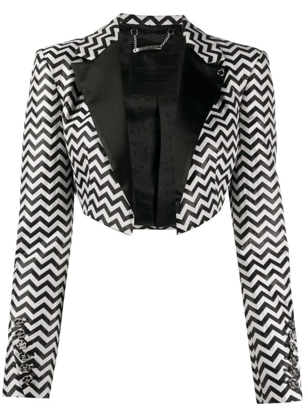 Philipp Plein  Bolero Rock cropped jacket