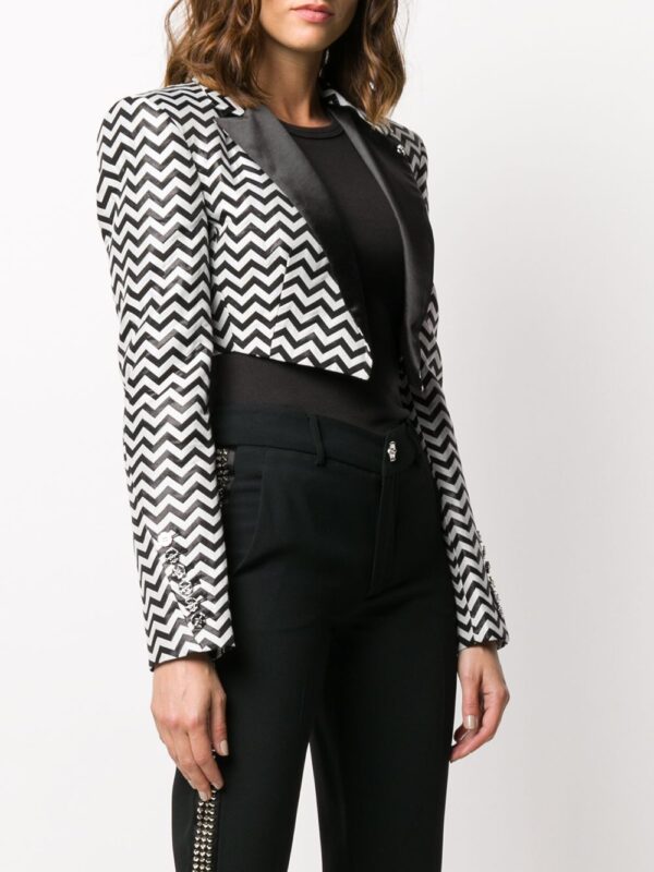 Philipp Plein  Bolero Rock cropped jacket - Image 3
