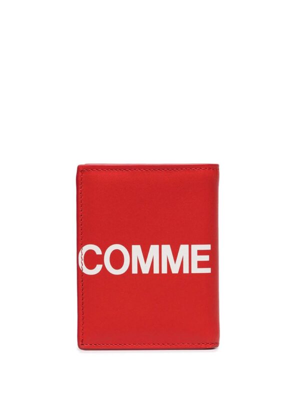 Comme Des Garçons Wallet  large logo print wallet - Image 2
