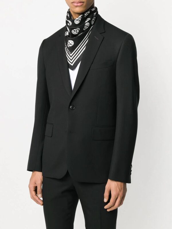 Alexander McQueen  skull print silk scarf - Image 2