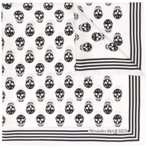 Alexander McQueen  Biker Skull print scarf