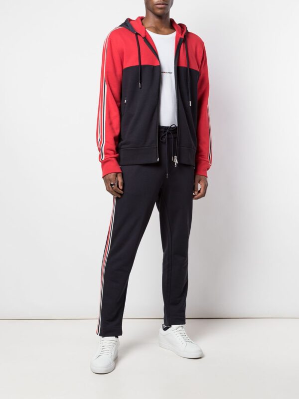 Moncler colour blocked zipped hoodie - Image 2