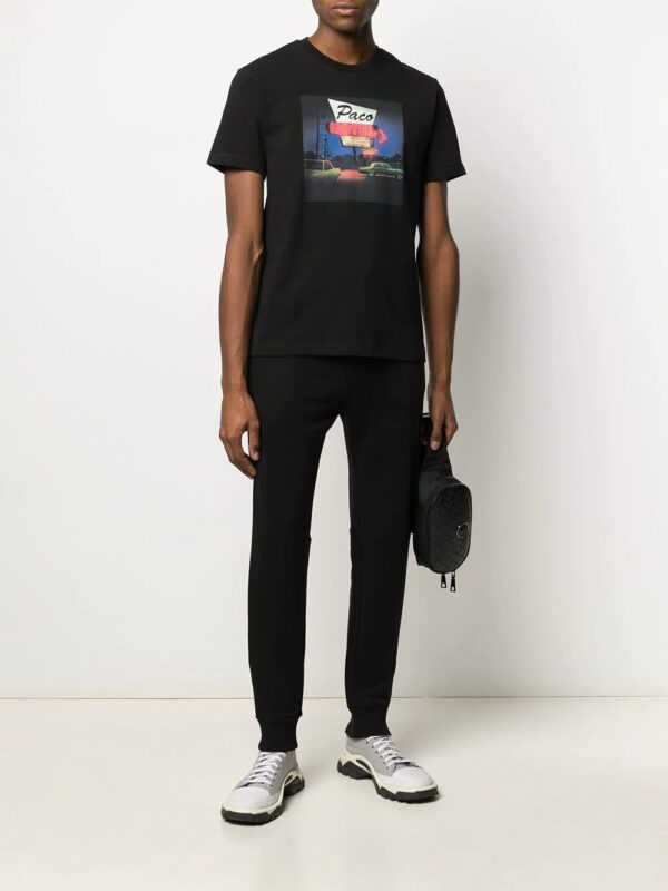 Paco Rabanne  logo-print track pants - Image 2