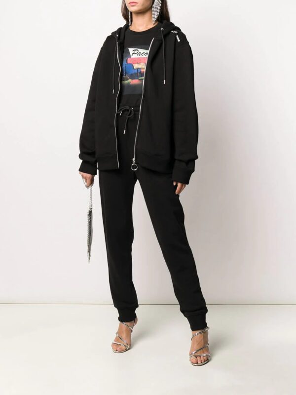 Paco Rabanne  logo-print track pants - Image 3