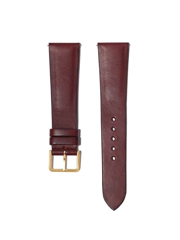 laCalifornienne  LA CALI BURGNDY WTCH STRAP