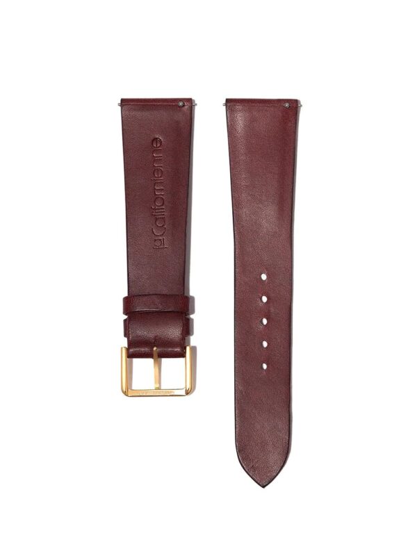 laCalifornienne  LA CALI BURGNDY WTCH STRAP - Image 2