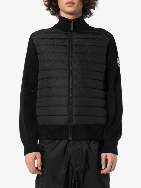 Canada Goose  Hybridge wool-panelled padded jacket - Image 3