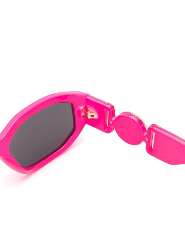 Versace Eyewear Medusa Biggie oval frame sunglasses - Image 3