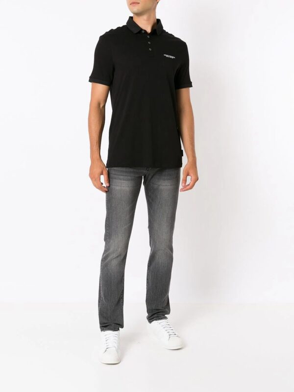 Armani Exchange  logo-print polo shirt - Image 2