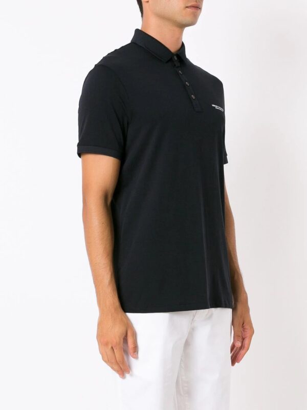 Armani Exchange  logo-print polo shirt - Image 3