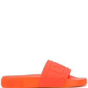 Dolce & Gabbana  logo strap slides