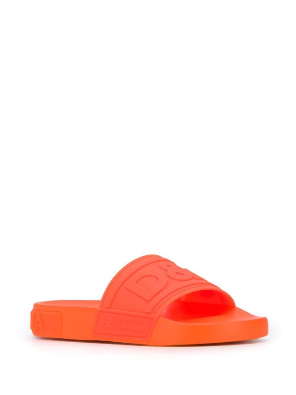 Dolce & Gabbana  logo strap slides - Image 2