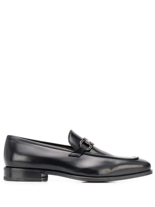 Ferragamo  Gancini leather loafers