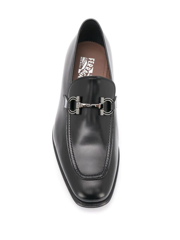 Ferragamo  Gancini leather loafers - Image 4