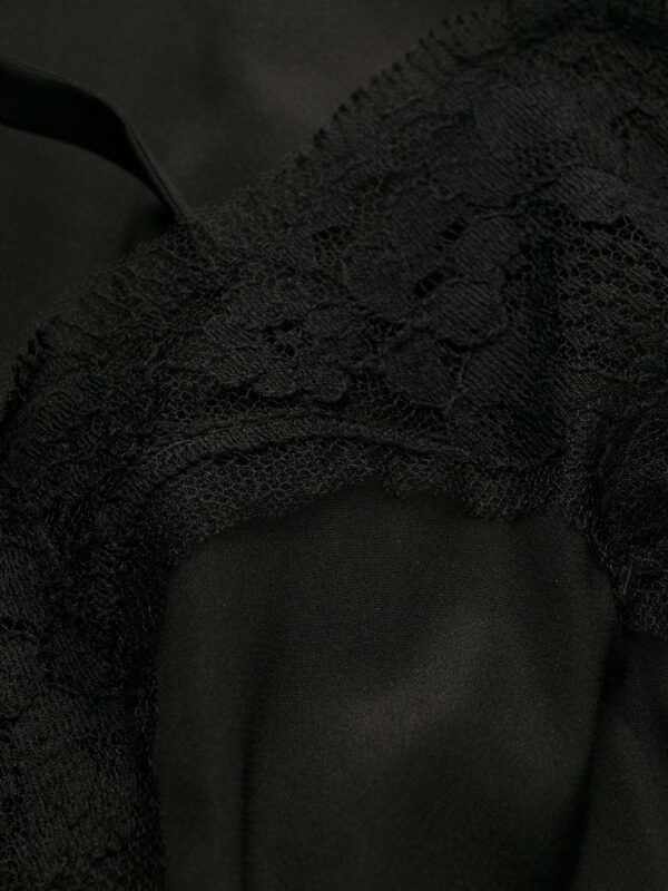 Dolce & Gabbana galloon-lace wrap midi dress - Image 7