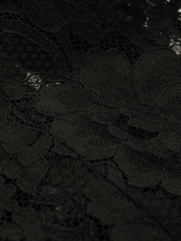Dolce & Gabbana galloon-lace wrap midi dress - Image 2
