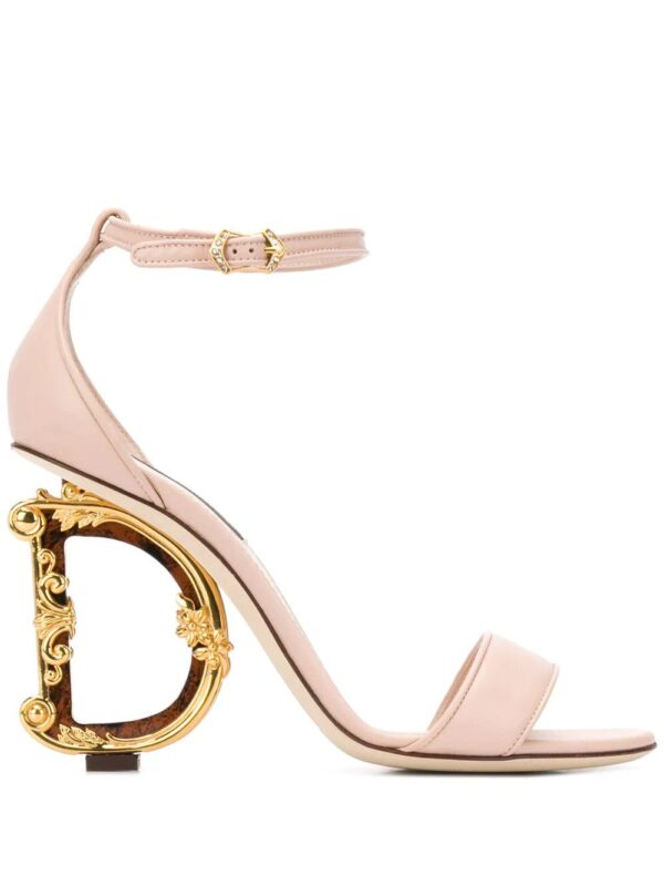 Dolce & Gabbana  D heel sandals