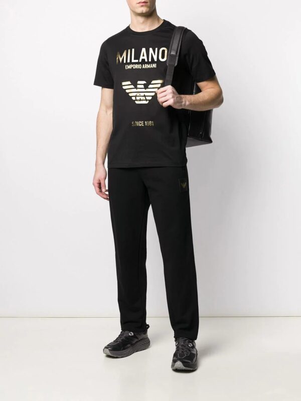 Emporio Armani  side-stripe track pants - Image 2