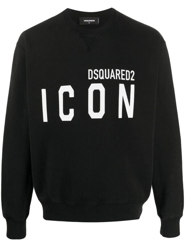 Dsquared2  Icon-print crew neck sweatshirt