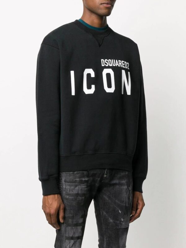 Dsquared2  Icon-print crew neck sweatshirt - Image 3