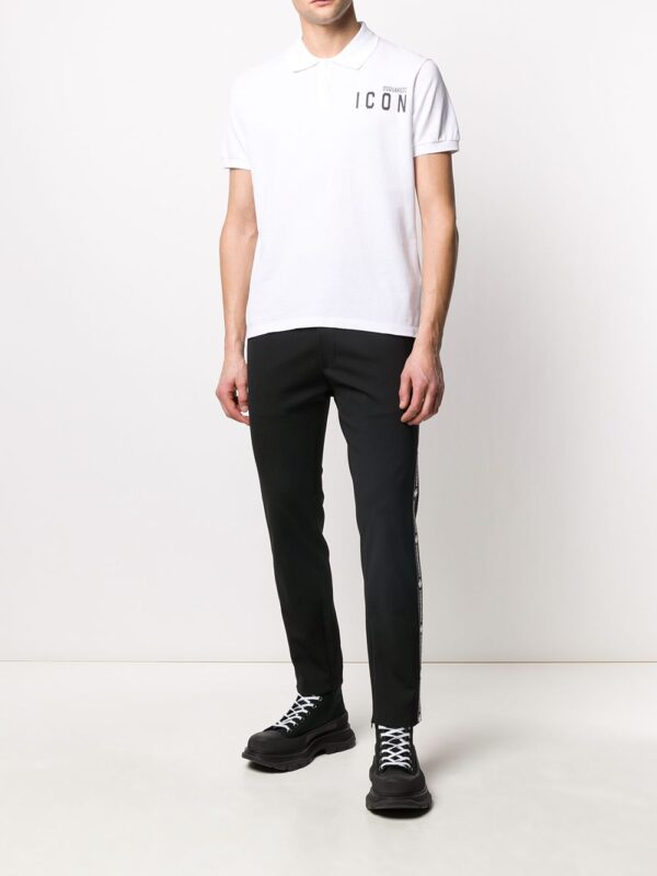 Dsquared2 Icon polo shirt - Image 3
