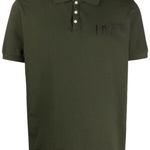 Dsquared2  Icon slogan cotton polo shirt