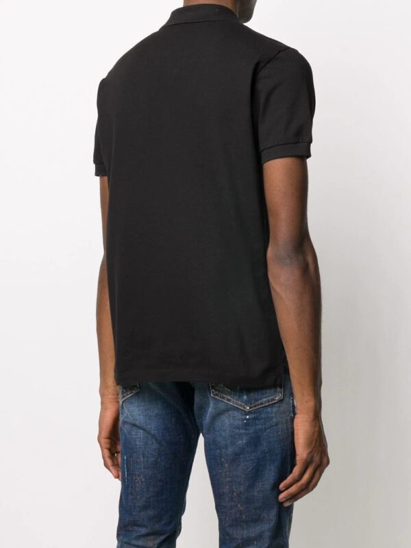 Dsquared2  slogan printed cotton polo shirt - Image 4
