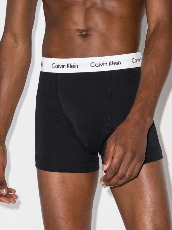 Calvin Klein Underwear  three pack logo waistband boxer trunks - Image 2