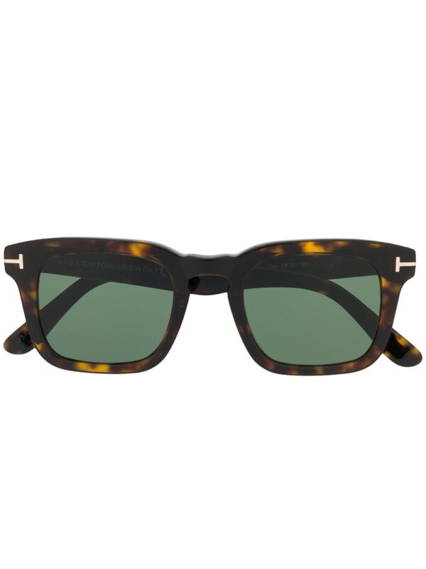 TOM FORD Eyewear tortoiseshell square-frame sunglasses