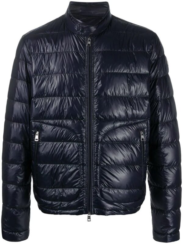 Moncler  high-neck quilted jacket.