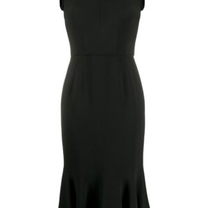 Dolce & Gabbana square-neck sleeveless minidress