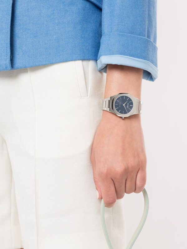 D1 Milano  Ultra Thin Silver Night 34mm - Image 2