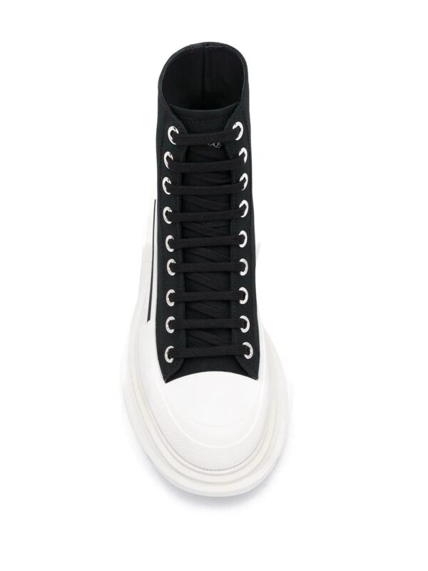 Alexander McQueen  lace-up chunky sneakers - Image 4
