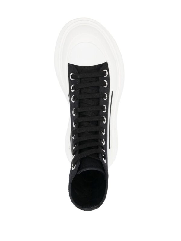 Alexander McQueen Tread Slick lace-up sneakers - Image 4