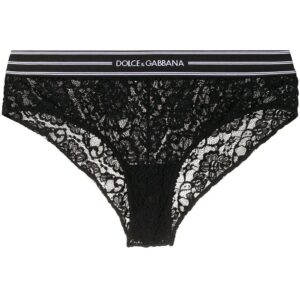 Dolce & Gabbana  floral lace briefs