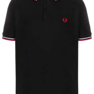 Fred Perry  stripe trim polo shirt