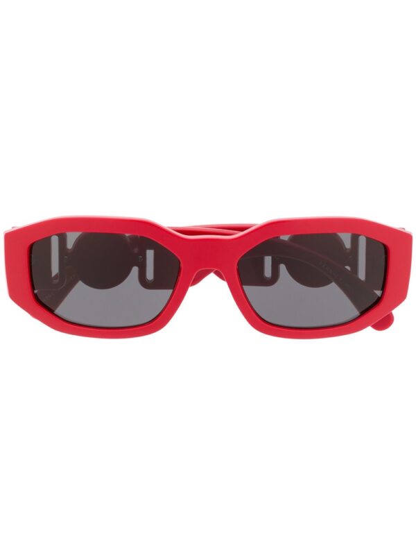 Versace Eyewear logo plaque rectangular sunglasses