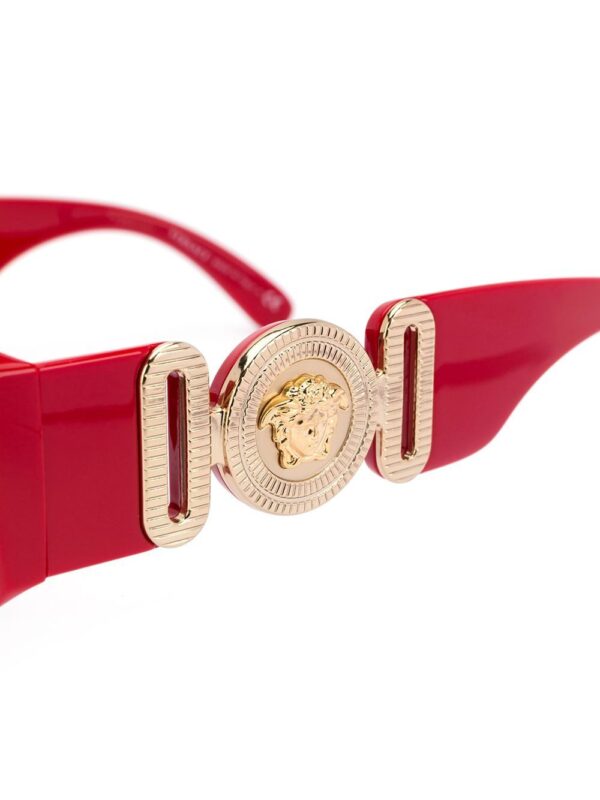 Versace Eyewear logo plaque rectangular sunglasses - Image 3