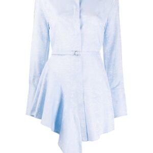 Off-White  jacquard-woven shirt dress