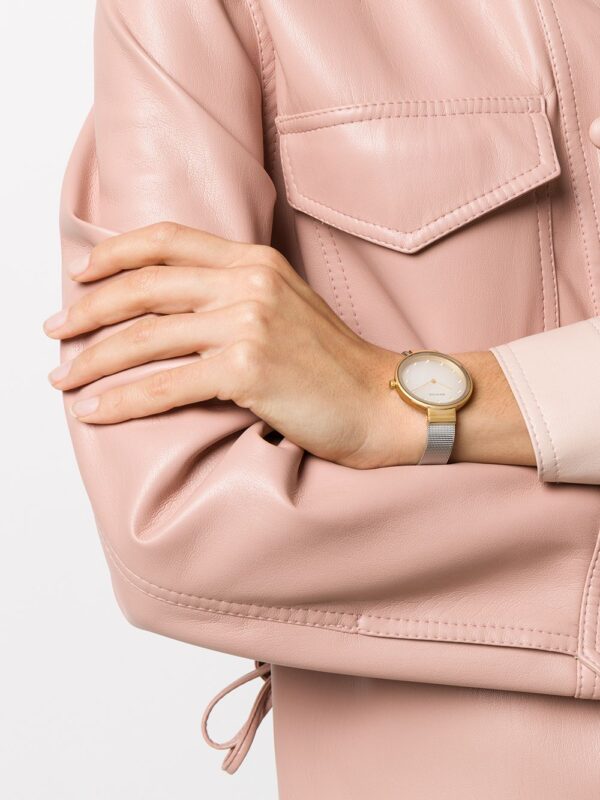 Bering  Classic textured stud detail watch - Image 2
