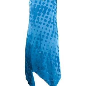 Off-White  jacquard-woven slip dress