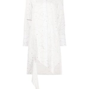 Off-White  Puzzle shirt dress