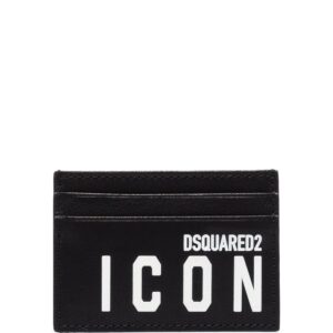Dsquared2  Icon logo-print leather card holder