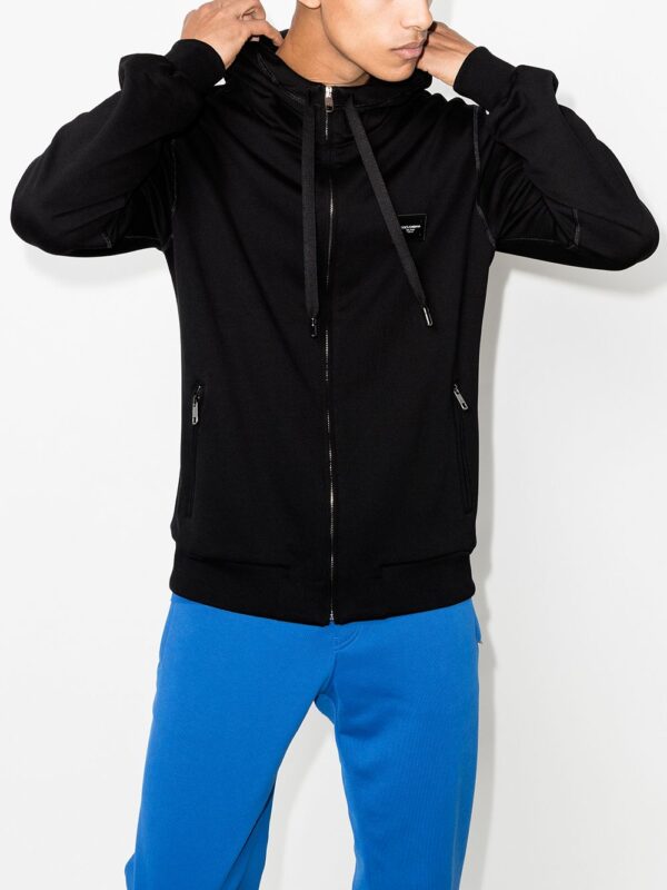 Dolce & Gabbana  logo plaque hoodie - Image 2