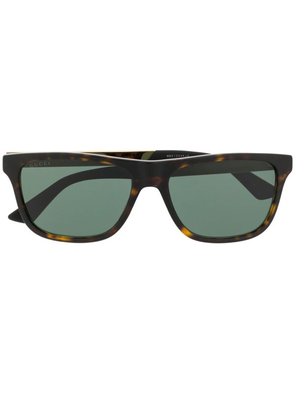 Gucci Eyewear rectangular frame sunglasses