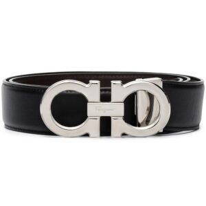 Ferragamo  Gancini reversible belt