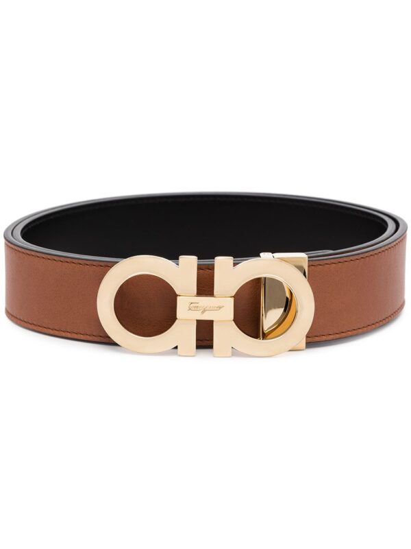 Ferragamo Gancini leather belt